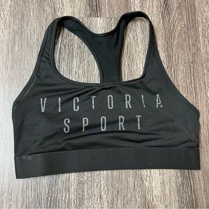 Victoria Sport black silver sparkly sports bra